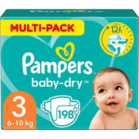 Pampers Baby-Dry Gr. 3 (6-10 kg) 198 St.