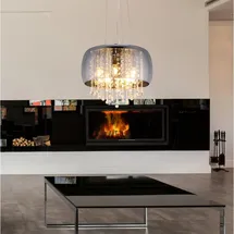 GLOBO Pendelleuchte Kalla Chrom