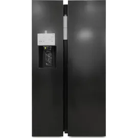Samsung RS80F66KBFEF Side-by-Side (635 l, 1784 mm hoch, Schwarz)