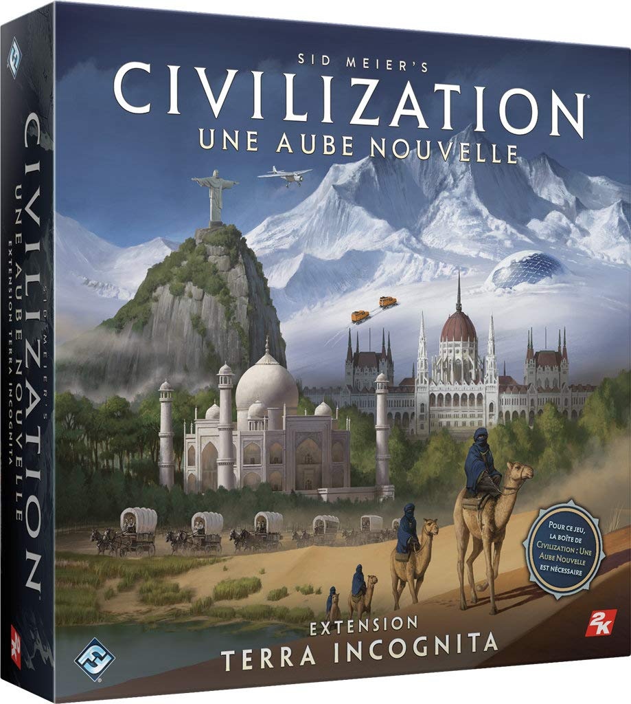 Fantasy Flight Games – Sid Meier's Civilization – Terra Incognita (Erweiterung)