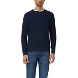 s.Oliver Strickpullover mit Flammgarnstruktur und Rollkante