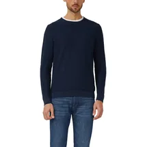 s.Oliver Strickpullover mit Flammgarnstruktur und Rollkante