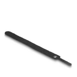 Delock Klett-Kabelbinder L 150 x B 12 mm schwarz 10 Stück