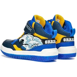 GEOX Buzzerlight Kinder Navy/Gelb 25
