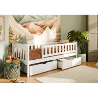 Kids Collective Kinderbett 90 x 200 cm Kiefer massiv