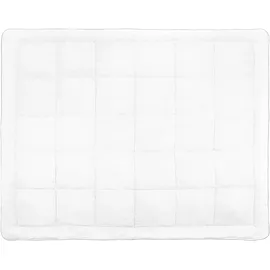 Beliani Howerla Bettdecke 220 x 240 cm Weiß