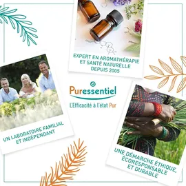 Puressentiel - Atemwege – Massagebalsam mit 19 ätherischen Ölen - Hilft, die Atemwege zu beruhigen - Wirkstoffe 100 Prozent natürlichen Ursprungs - 50 ml