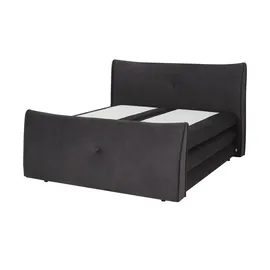 Smart Boxspringbett 193 x 126 cm Beige