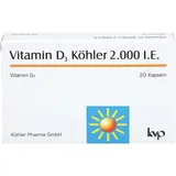 Vitamin D3 Köhler 2.000 I.E. Kapseln