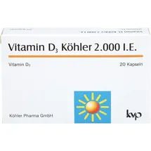 Köhler Pharma GmbH Vitamin D3 Köhler 2.000 IE Kapseln