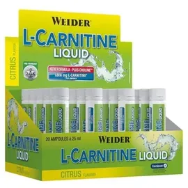 Weider L-Carnitin Zitrus Trinkampullen 20 x 25 ml