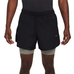 Nike Herren Stride Running Division Mid Short schwarz