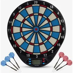 Elektronische Dartscheibe - ED110 Softdart mit 6 Pfeilen EINHEITSGRÖSSE