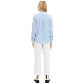 Tom Tailor With Slub Structure 1035247 Bluse Dreamy Blue 40