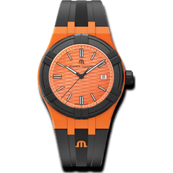 Maurice Lacroix Aikon #tide AI2008-50050-300-0 Sonderangebot - orange,schwarz - 40mm
