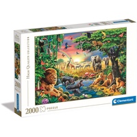 CLEMENTONI Puzzle, The African Gathering Teilen 2000 Teile