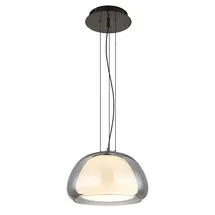 GLOBO Pendelleuchte 1-flg. 38 cm rund schwarz