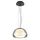 GLOBO Pendelleuchte 1-flg. 38 cm rund schwarz