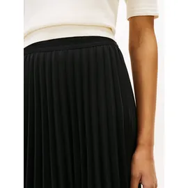 Tommy Hilfiger Faltenrock Midi Schwarz 34
