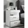 VCM Nachtschrank Slepal L 45 x 39 x 61 cm Weiß