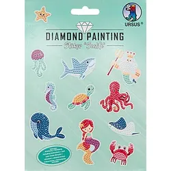 Ursus Diamantenstickerei Sticker "Sealife", 11 Stück