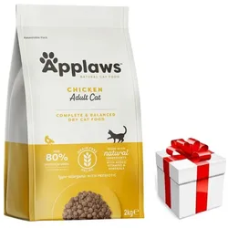 Applaws trockenes Katzenfutter 2kg - mit Huhn + Überraschung für die Katze