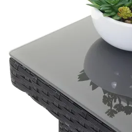 Mendler Cava Gartentisch 160 x 90 x 74 cm anthrazit