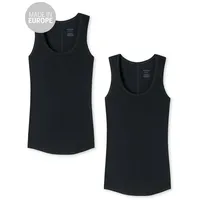 SCHIESSER Tanktop Personal Fit in Schwarz | Gr.: M