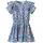 vidaXL Kinderkleid mit Rüschenärmeln Kobaltblau 116