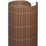 Videx Sichtschutzmatte Rügen, nussbaum 140 cm