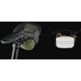 Topeak Elementa S Satteltasche schwarz