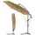 VOUNOT Ampelschirm Ø 300 cm Khaki