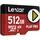 Lexar Play PRO MicroSDXC Express-Karte 512GB, bis zu 900MB/s Lesen, 600MB/s Schreiben, spieloptimiert, A2, 4K, Hochgeschwindigkeits-Speicherkarte für Handheld-Konsolen, Switch, tragbare Gaming-Geräte