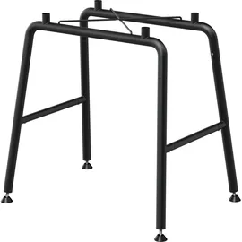 Rösle Gestell B53 x H37 x T53 cm Stahl Schwarz