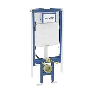 Geberit Duofix Element für Wand-WC, 112cm mit Sigma Unterputzspülkasten 12 cm, Ecklösung, für Metall-, Holzständerwände