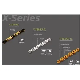 KMC Kette X11SL Ti-N Gold