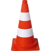ede - schake Leitkegel 50 cm Orange/Weiß