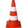 ede - schake Leitkegel 50 cm Orange/Weiß