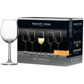 Ritzenhoff & Breker Weißweinglas Vio 6er Set