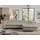 MKS Meble Eckcouch Cord 2-Sitzer Grau