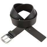 HUGO BOSS HUGO Blue Ledergürtel Berker_Sz40 mit BOSS-Schriftzug schwarz 105