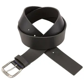 HUGO BOSS HUGO Blue Ledergürtel Berker_Sz40 mit BOSS-Schriftzug schwarz 105