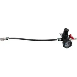 KS Tools Turbolader-Ladeluft-System Lufteinlass-Adapter mit Schlauch und Manometer, 450 mm