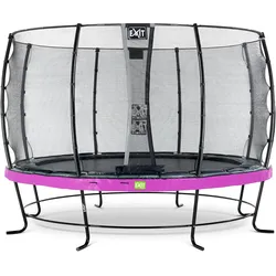 EXIT Elegant Trampolin ø366cm mit Economy Sicherheitsnetz - lila EINHEITSGRÖSSE