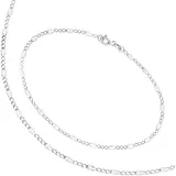 FIRETTI Ketten und Armband Set FIRETTI "Multipack Schmuck Geschenk Silber 925 Armkette Halskette", silber (silberfarben), Schmuck_Sets, Damen, Silber 925 (Sterlingsilber)