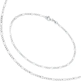 FIRETTI Ketten und Armband Set FIRETTI "Multipack Schmuck Geschenk Silber 925 Armkette Halskette", silber (silberfarben), Schmuck_Sets, Damen, Silber 925 (Sterlingsilber)