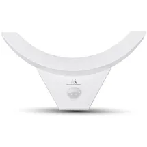 Maclean Brackets Maclean Bewegungsmelder, MCE290W LED-Lampe mit Infrarot-Bewegungssensor 800lm 10W IP54 Baltas
