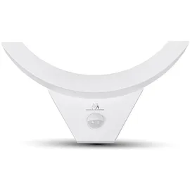 Maclean Brackets Maclean Bewegungsmelder, MCE290W LED-Lampe mit Infrarot-Bewegungssensor 800lm 10W IP54 Baltas