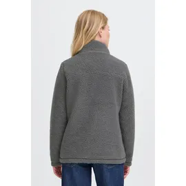 Oxmo Plüschjacke OXAbby in grau | Gr.: XS