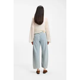 Boss Relaxed Fit Barrel Jeans aus reiner Baumwolle, Modell 'BALOON HR 1.0 Hellblau, 28